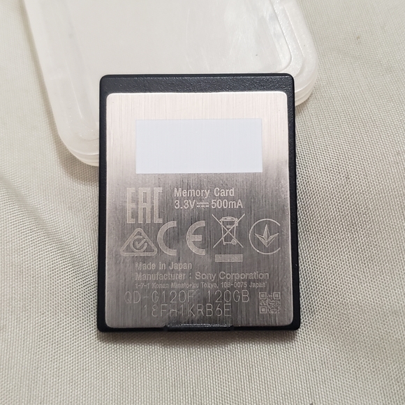 Sony 120GB G Series XQD Memory Card - Picture 3 of 3